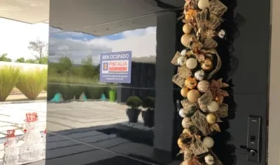 Bienes ocupados por la Fiscalía. 