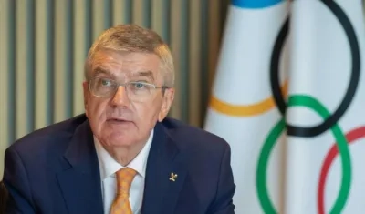Thomas Bach, presidente del Comité Olímpico Internacional. 