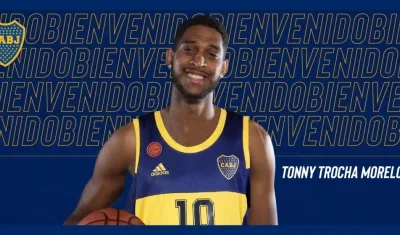 Tony Trocha, basquetbolista colombiano. 