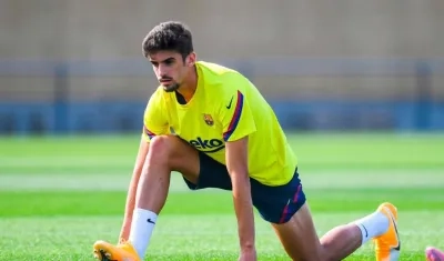 Trincao, jugador del Barcelona. 