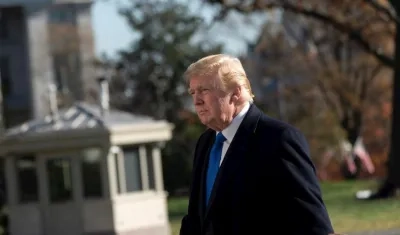 El presidente estadounidense saliente, Donald Trump.