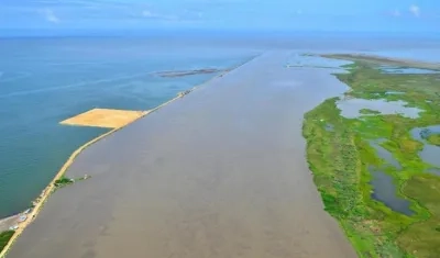 Canal de Acceso al Puerto de Barranquilla.