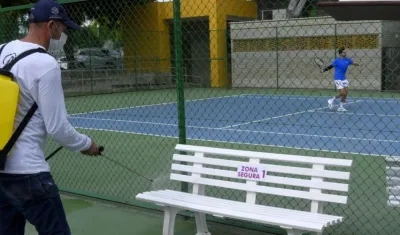 Parque de raquetas de Barranquilla