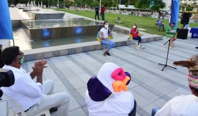 Presentación del portafolio de estímulos.