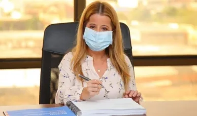 Elsa Noguera, gobernadora del Atlántico.