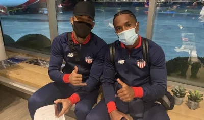 Reddy Hinestroza y Fabián Viáfara. 