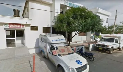 La niña fue llevada al Hospital de Santa Ana, donde ingresó sin signos vitales. 