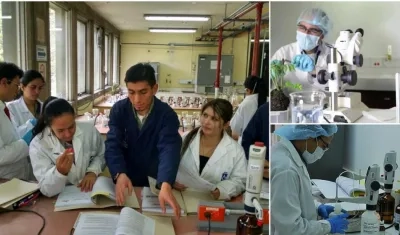Laboratorio de suelos del IGAC.