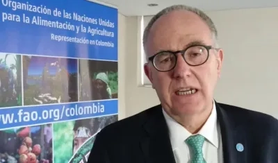 Julio Berdegué, representante regional de la FAO.