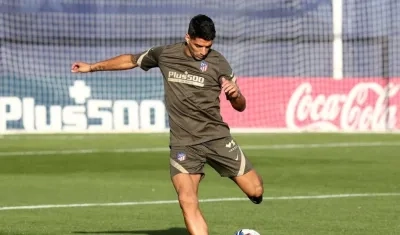 Luis Suárez, delantero uruguayo. 