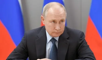 Vladimir Putin, presidente de Rusia. 