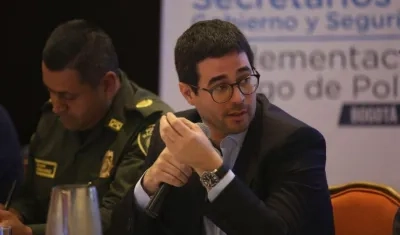 El Secretario de Gobierno Distrital, Clemente Fajardo Chams