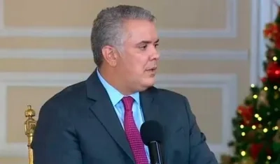 El Presidente de la República, Iván Duque.