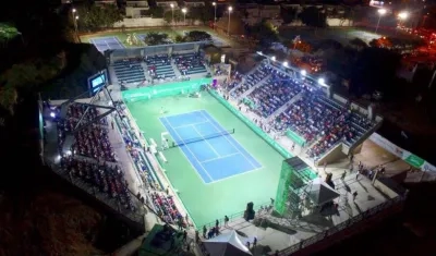 Parque Distrital de Raquetas, sede del Torneo Juvenil de Barranquilla. 