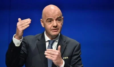 Gianni Infantino, presidente de la FIFA.