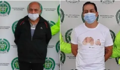 Guillermo Salazar Cruz, alias 'Tío', y Héctor Alfonso Martín Gordon, alias 'Repollito'.