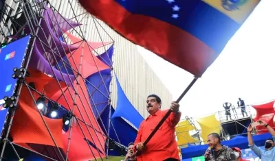 El Presidente de Venezuela, Nicolás Maduro.