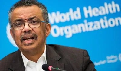 El director general de la OMS, Tedros Adhanom Ghebreyesu.