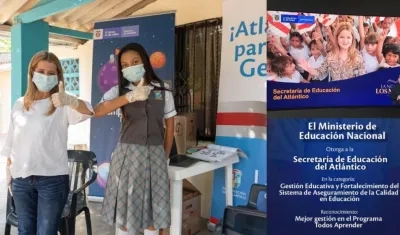 La Gobernadora del Atlántico, Elsa Noguera.