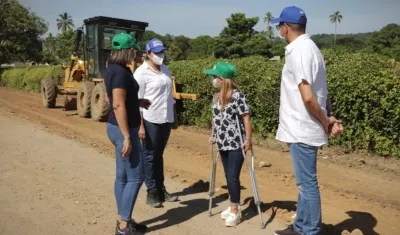 La Gobernadora del Atlántico, Elsa Noguera.