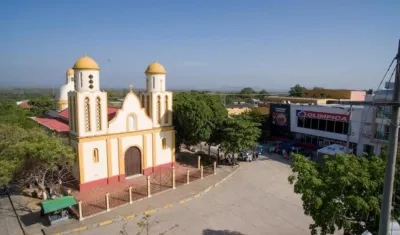 Aspecto del municipio de Galapa. 