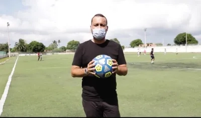 El Alcalde José Fernando Vargas promoviendo la campaña.