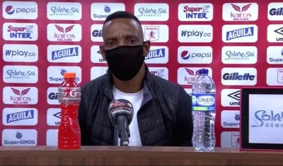 Luis Amaranto Perea, DT del Junior.