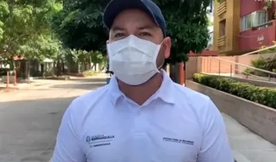 Nelson Patrón, jefe de la Oficina de Seguridad del Distrito.