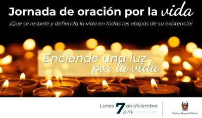Una oración y una luz por la vida pide el Episcopado colombiano.