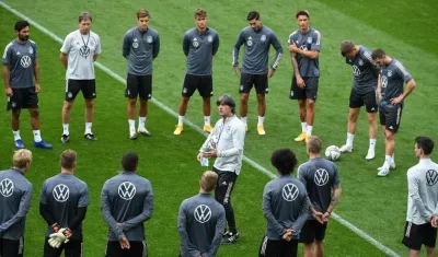 El seleccionador alemán, Joachim Löw.