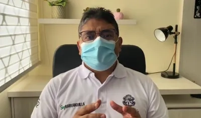 Humberto Mendoza, Secretario de Salud de Barranquilla.