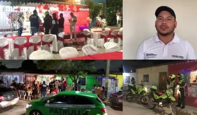 Nelson Patrón, jefe de la Oficina de Seguridad, hizo un balance de la noche de velitas.