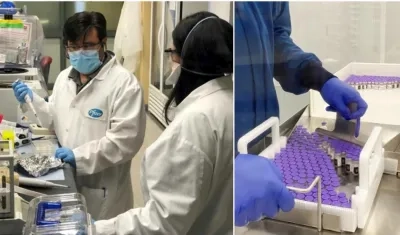 El índice de eficacia de la vacuna de Pfizer es del 95 % en general.