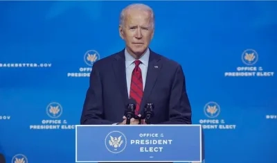 Joe Biden, presidente electo de Estados Unidos.