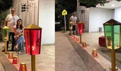 El Alcalde Roberto Celedón asegura que pasó la noche y madrugada prendiendo velitas en su casa.