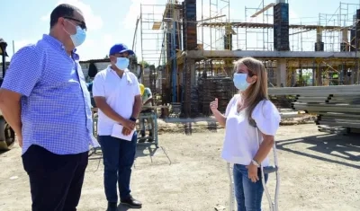 La Gobernadora del Atlántico, Elsa Noguera.