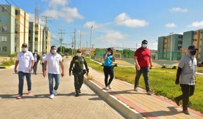 Inspección al Conjunto Residencial Villa Selene. 