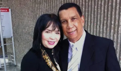 José Daníes Pana (Q.E.P.D.) en compañía de su inseparable esposa Betty Echeverría.