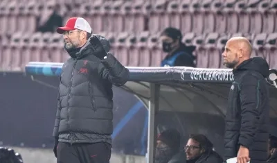 Jürgen Klopp, técnico del Liverpool. 