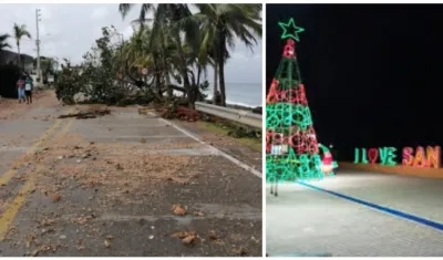La infraestructura de la isla quedó destruida.