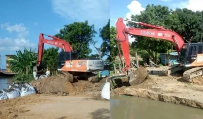 Imagen de los trabajos que se adelantan.