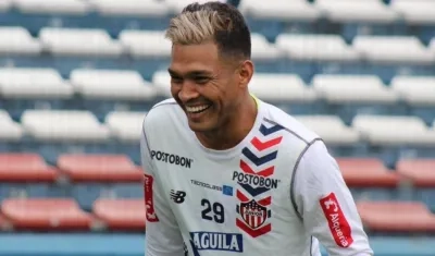 Teófilo Gutiérrez, delantero de Junior. 