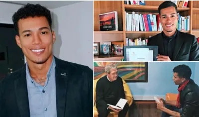 Efraín Dawkins Sanmiguel, periodista raizal barranquillero, que estará en una audiencia privada con el Papa.