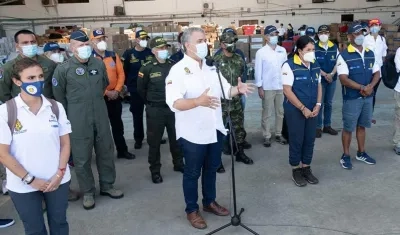 El Presidente de la República, Iván Duque.