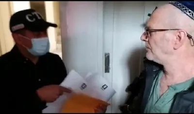 Gabriel Kenigsberger, als er capturado