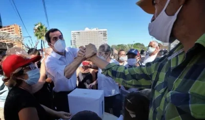 El líder opositor venezolano Juan Guaidó.