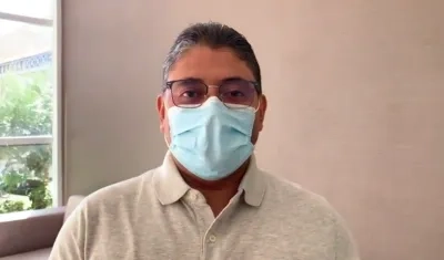 Humberto Mendoza, Secretario de Salud de Barranquilla.