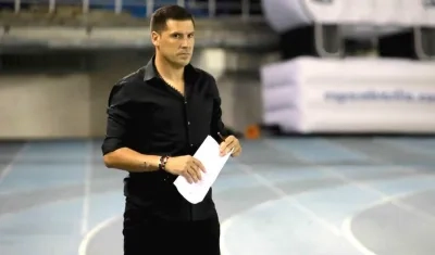 Juan Cruz Real, DT de América de Cali.