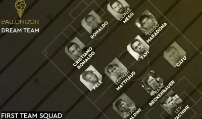 El 11 del mejor equipo de la historia.