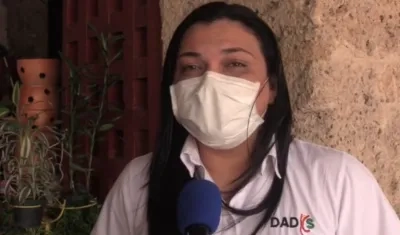 Johana Bueno, directora del Dadis.